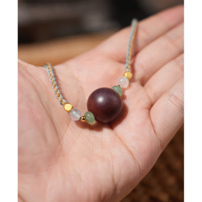 Herbal Necklace - Single Incense Bead Necklace