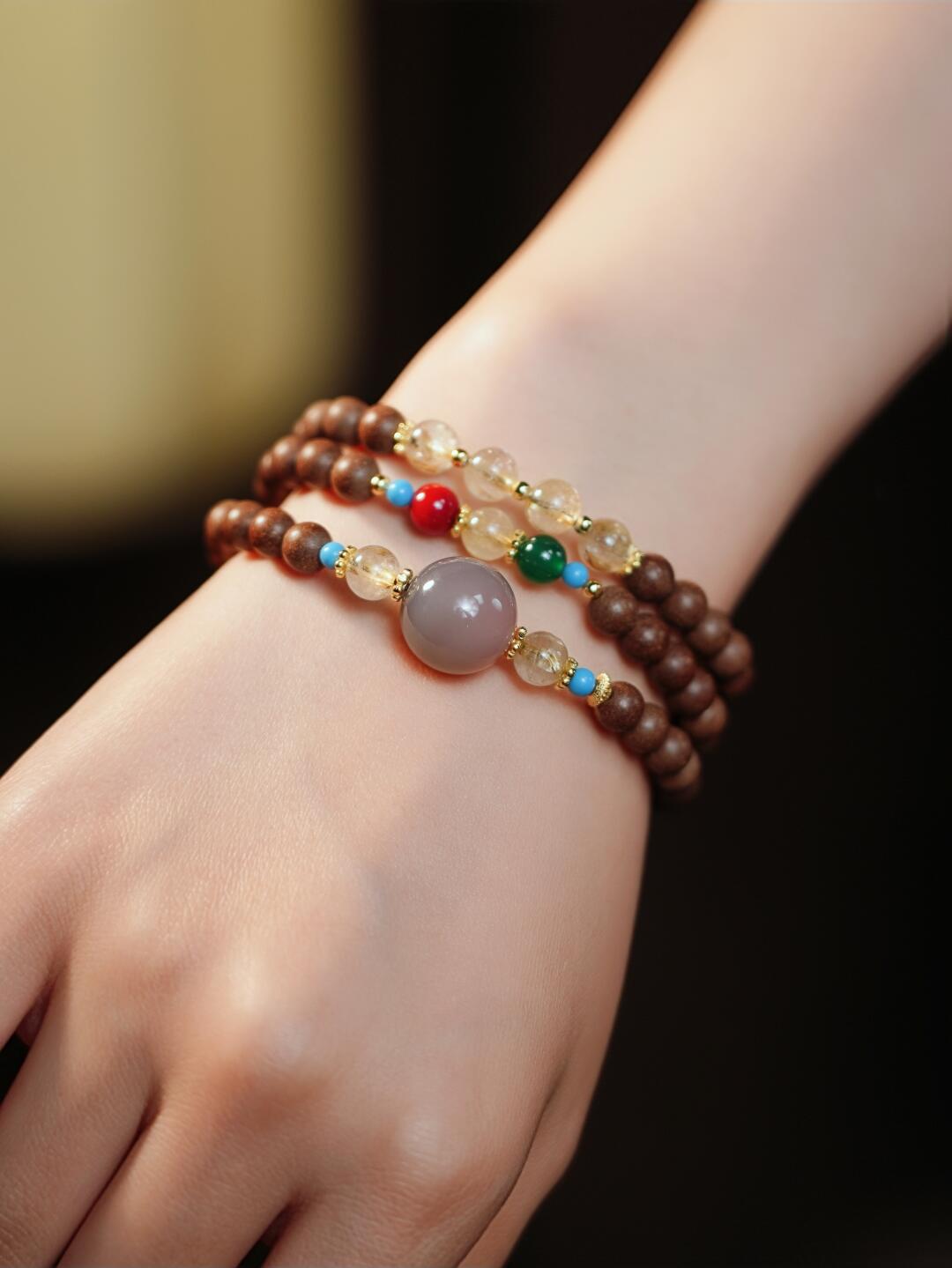 Herbal Bracelet - Wind-fixing Beads