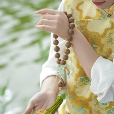 Herbal Bracelet - Jasmine Green Tea Fragrance