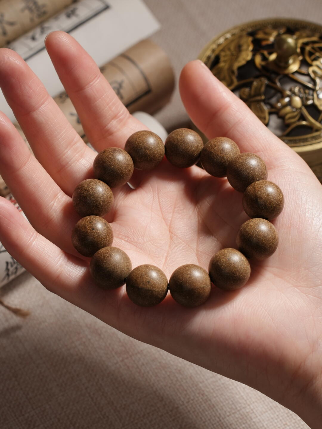 Herbal Bracelet - Jasmine Green Tea Fragrance