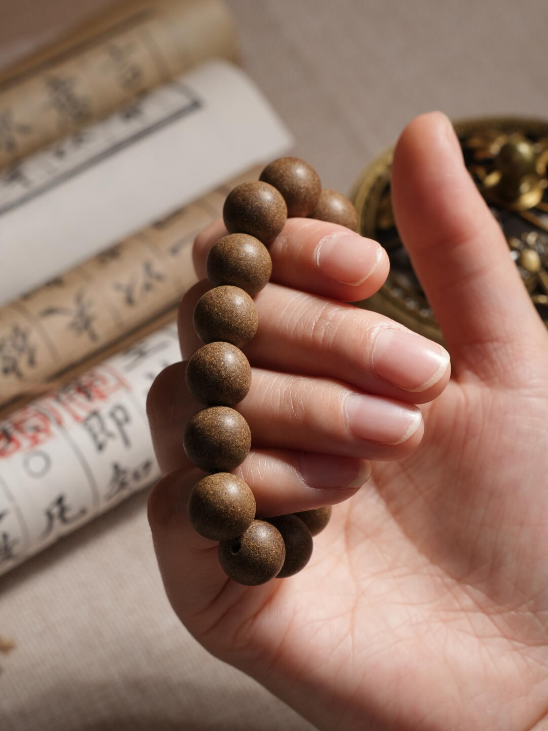 Herbal Bracelet - Jasmine Green Tea Fragrance