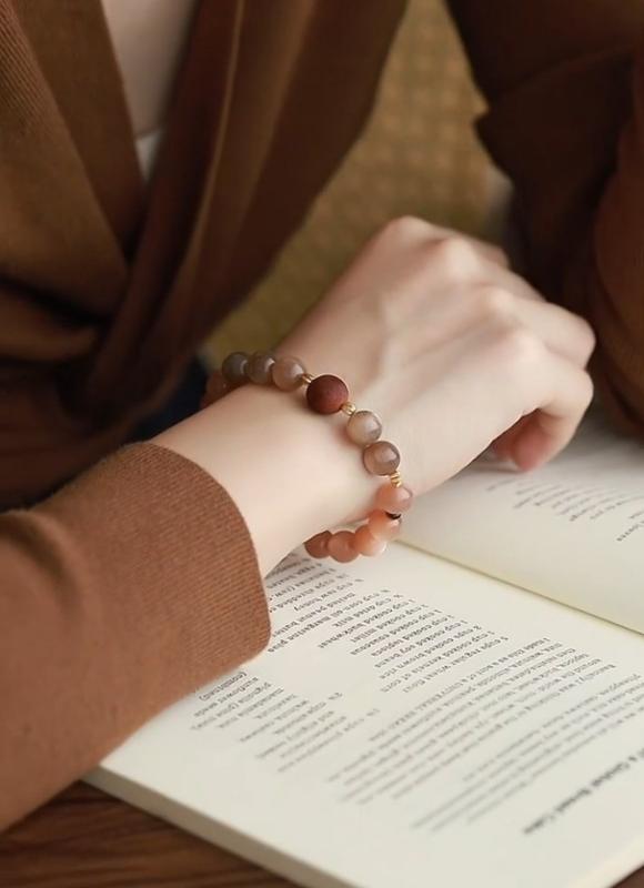 Slumbering in Grace -Single3 Herbal Crystal Bracelet - Slumbering in Grace (Single Medicinal Scented Bead)