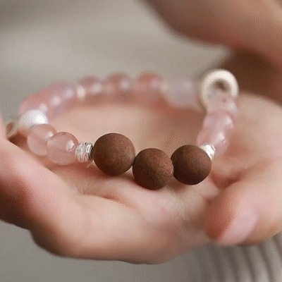 Herbal Crystal Bracelet - The Beauty Drunk (Multi Medicinal Scented Bead)