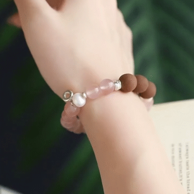 Herbal Crystal Bracelet - The Beauty Drunk (Multi Medicinal Scented Bead)