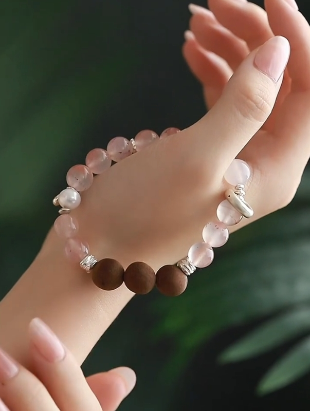 Herbal Crystal Bracelet - The Beauty Drunk (Multi Medicinal Scented Bead)