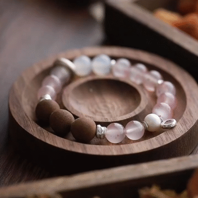 Herbal Crystal Bracelet - The Beauty Drunk (Multi Medicinal Scented Bead)