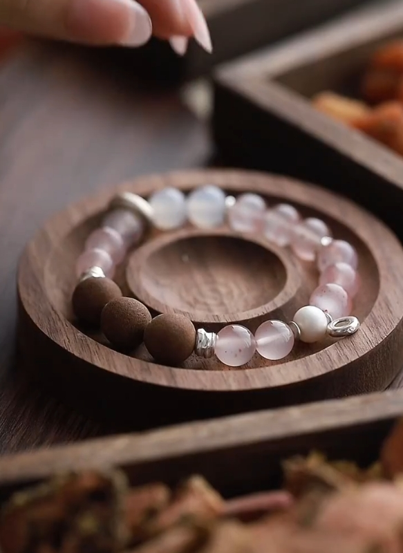 Herbal Crystal Bracelet - The Beauty Drunk (Multi Medicinal Scented Bead)