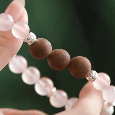 Herbal Crystal Bracelet - The Beauty Drunk (Multi Medicinal Scented Bead)