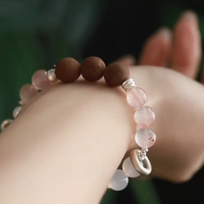 Herbal Crystal Bracelet - The Beauty Drunk (Multi Medicinal Scented Bead)