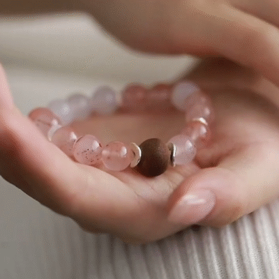 Herbal Crystal Bracelet - The Beauty Drunk (Single Medicinal Scented Bead)