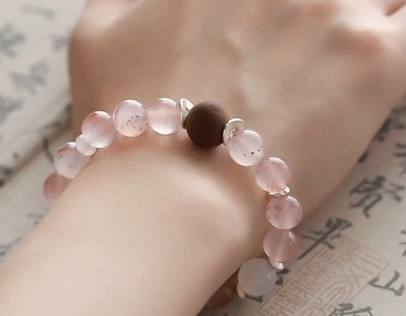 Herbal Crystal Bracelet - The Beauty Drunk (Single Medicinal Scented Bead)