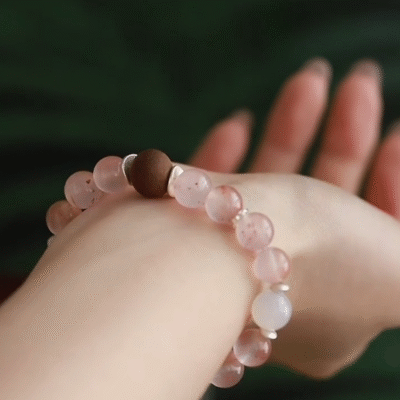 Herbal Crystal Bracelet - The Beauty Drunk (Single Medicinal Scented Bead)