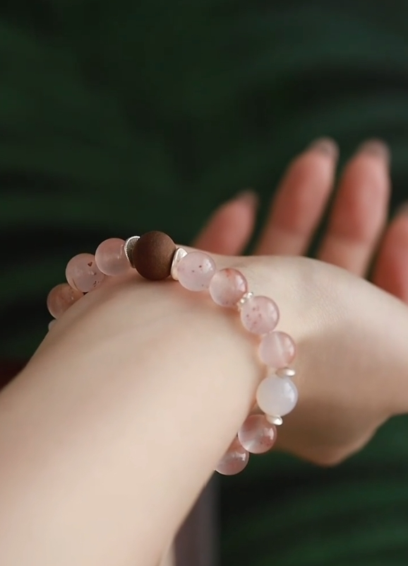 Herbal Crystal Bracelet - The Beauty Drunk (Single Medicinal Scented Bead)