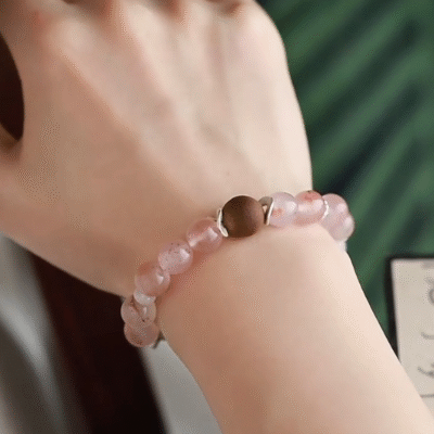 Herbal Crystal Bracelet - The Beauty Drunk (Single Medicinal Scented Bead)