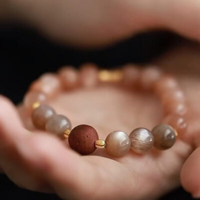 睡前给情绪卸个妆Slumbering in Grace -Single Herbal Crystal Bracelet - Slumbering in Grace (Single Medicinal Scented Bead)